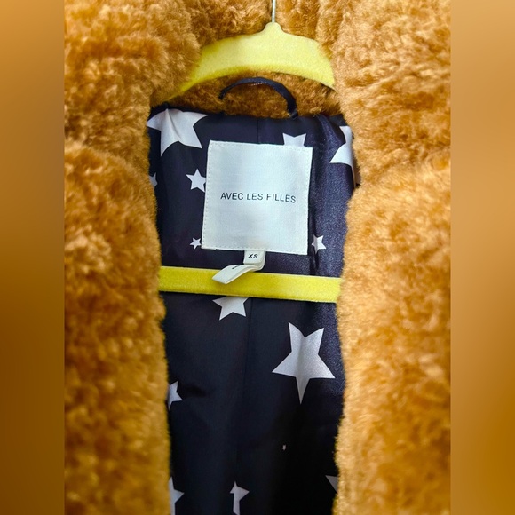 Avec Les Filles Oversize Luxe Faux Fur Longline Coat - Picture 6 of 8